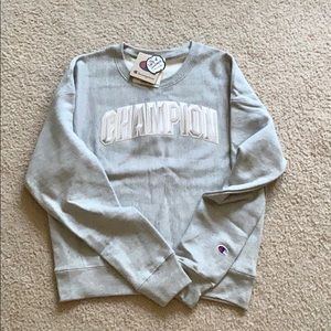 WOMENS CHAMPION REVERSE WEAVE CREWNECK